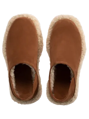 The Shearling Convertible Slides.