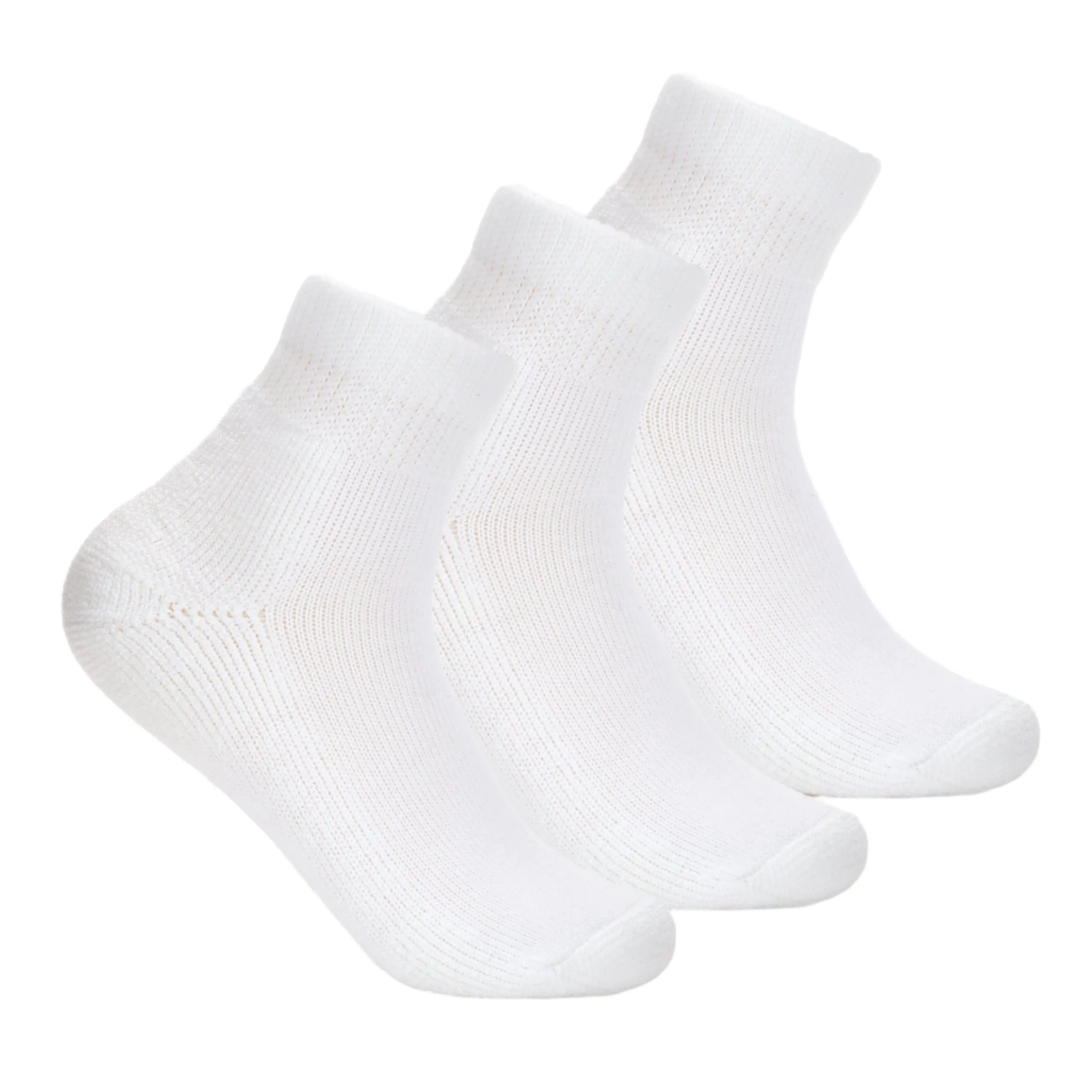 Thorlo Womens Moderate Cushion Ankle Diabetic 3-Pack Socks
