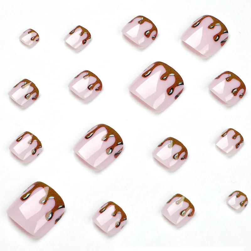 Toe nail chocolate ice cream