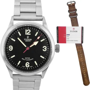 TUDOR Heritage Ranger Stainless Steel 41mm Black Automatic Watch M79910-0011
