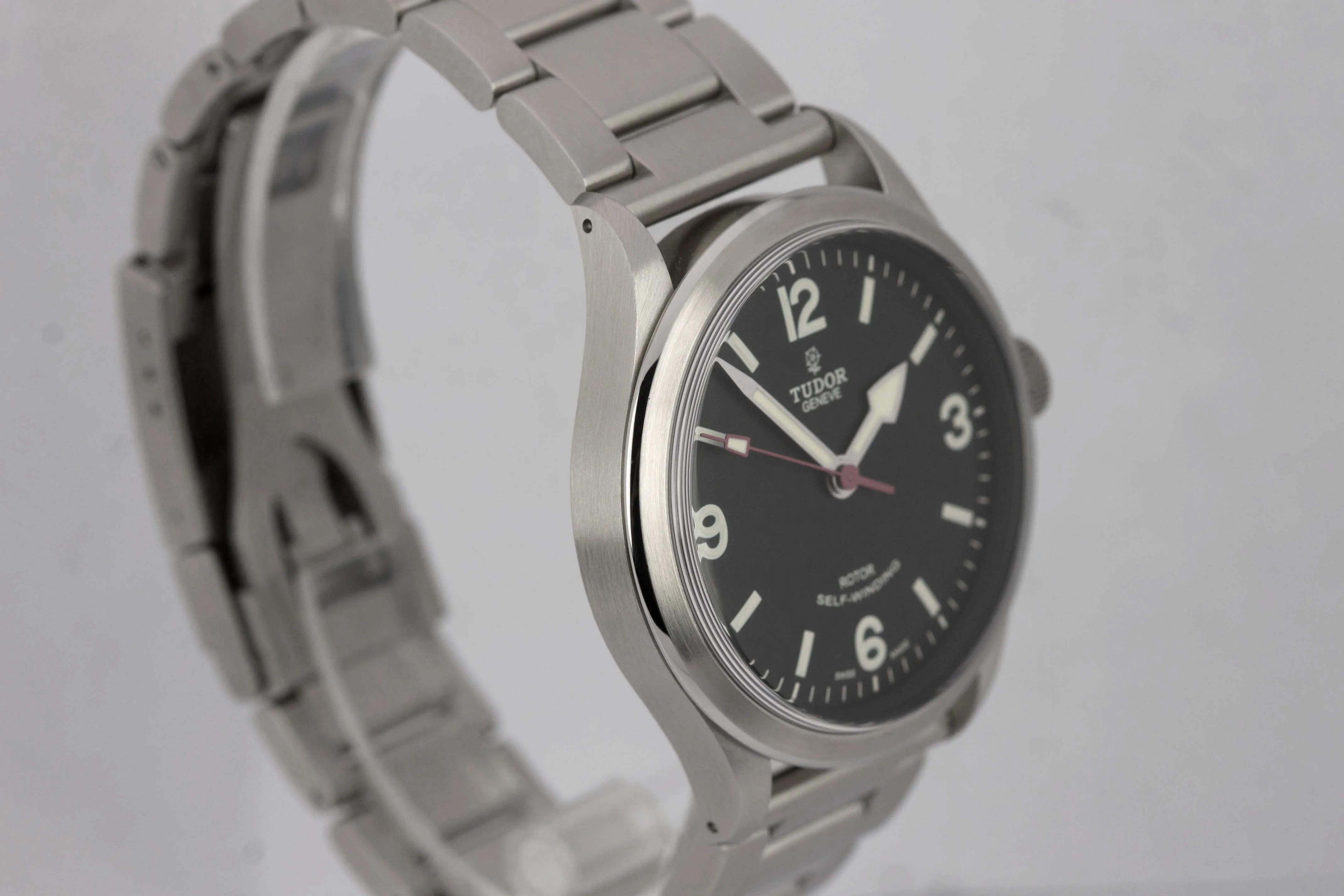 TUDOR Heritage Ranger Stainless Steel 41mm Black Automatic Watch M79910-0011