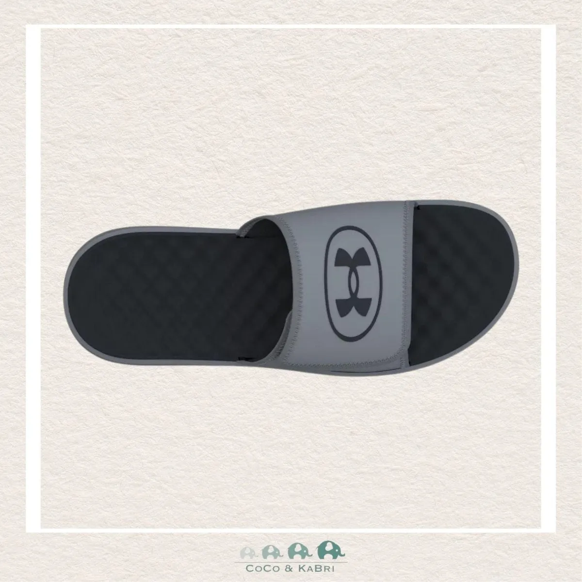 Under Armour Boy's Ignite Pro 8 Slides - Titan Gray