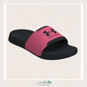 Under Armour Girls' Ignite Select Slides Black/Pink
