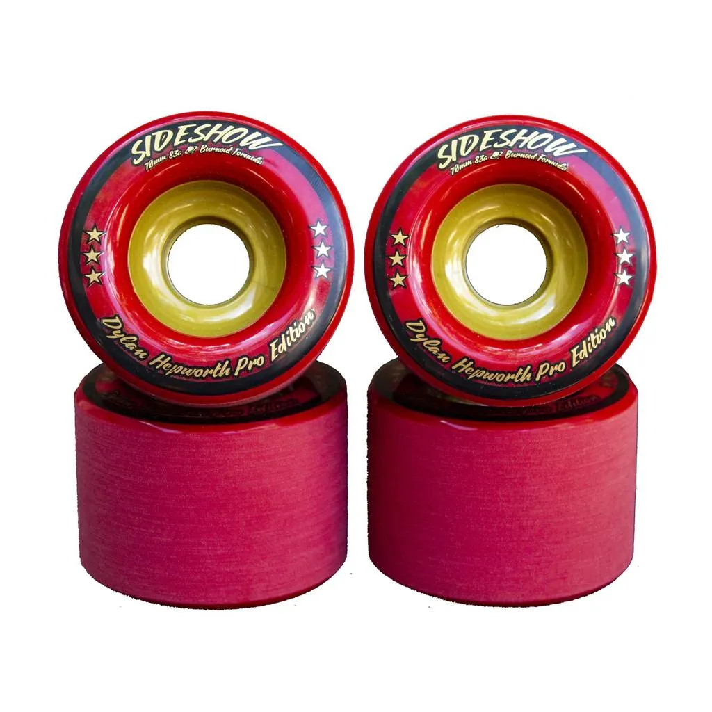 Venom SideShow 70mm 83a Dylan Hepworth Pro freeride wheels