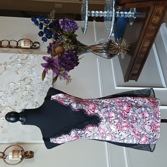 Victoria's Secret Sexy Butterflies Babydoll Slip Mini Dress.  Size S