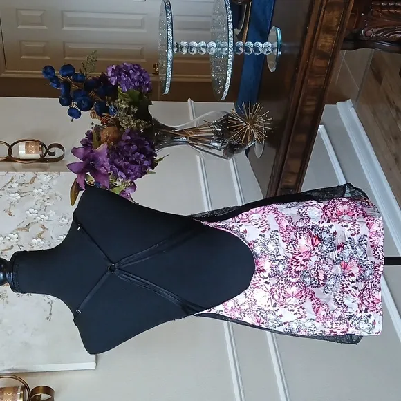 Victoria's Secret Sexy Butterflies Babydoll Slip Mini Dress.  Size S
