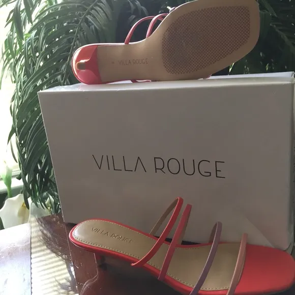 Villa Rouge VR Ridley Pink Multi Slides (6M)