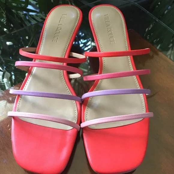 Villa Rouge VR Ridley Pink Multi Slides (6M)