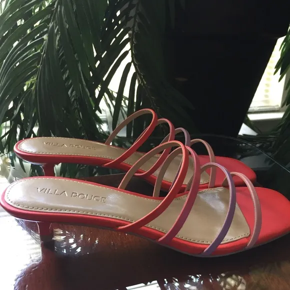 Villa Rouge VR Ridley Pink Multi Slides (6M)