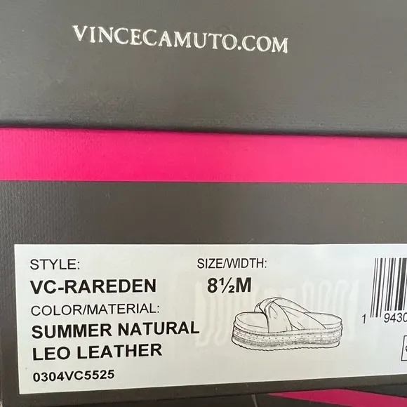 Vince Camuto Rareden Leopard Platform Sandals