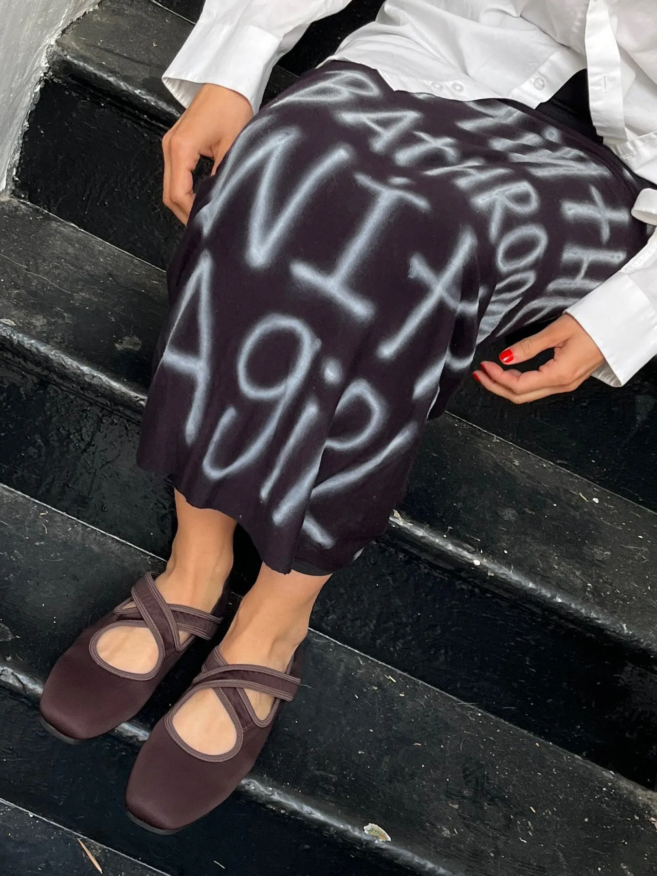 X Stretch Ballet Flat - Cacao