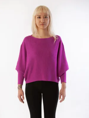 Yuzu Sweater- Pink Punk